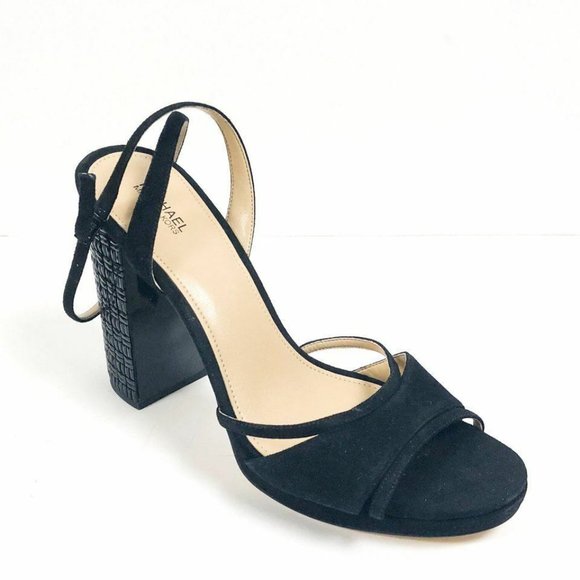 Michael Kors 'Yoonie' Platform Jeweled Heel Sandal - Picture 1 of 2